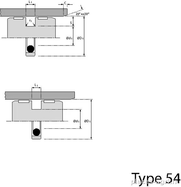 Joint de piston 50x39x4,2mm Hallite vue 2