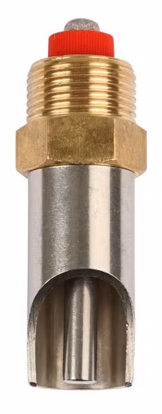 Raccord en laiton à tige fine 3/4"Ø 8 mm 77 mm · réf. 22364KER