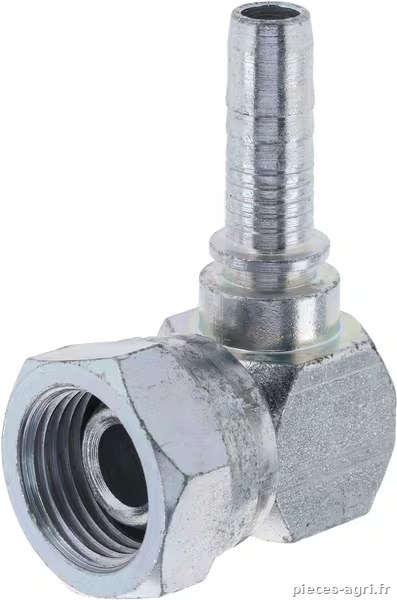 Raccord sertir DN10-1/2BSP 90° · réf. PF10890S
