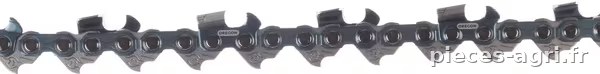 Chaîne de tronçonneuse 3/8" 1,5mm 84 DL dent à angle droit Oregon · réf. 73EXL084E