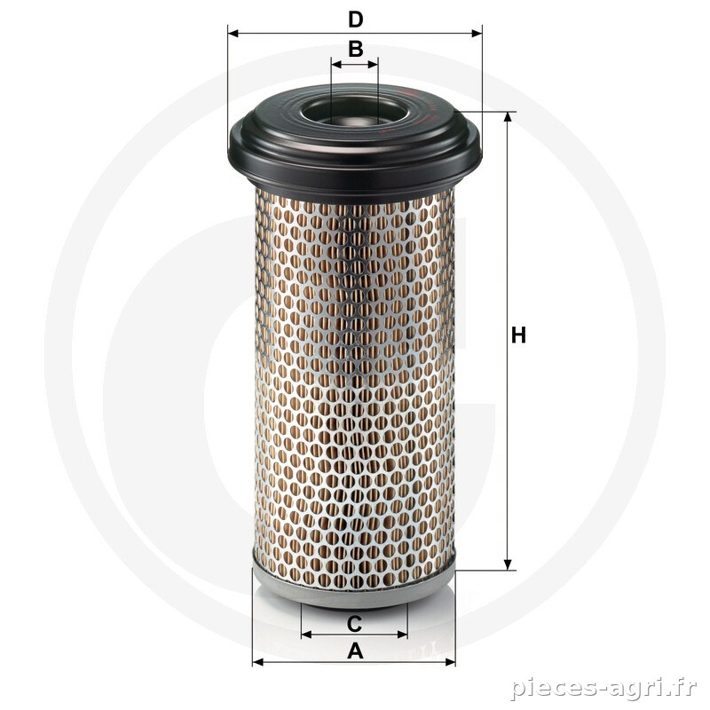 MANN FILTER Filtre à air vue 3