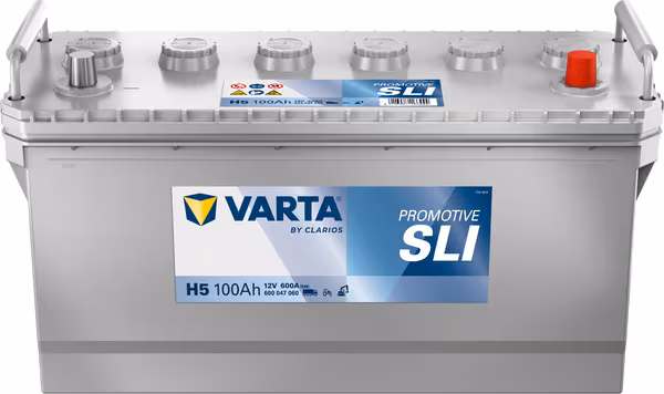 Batterie 12V 100Ah 600A H5 VARTA Promotive SLI · réf. 600047060