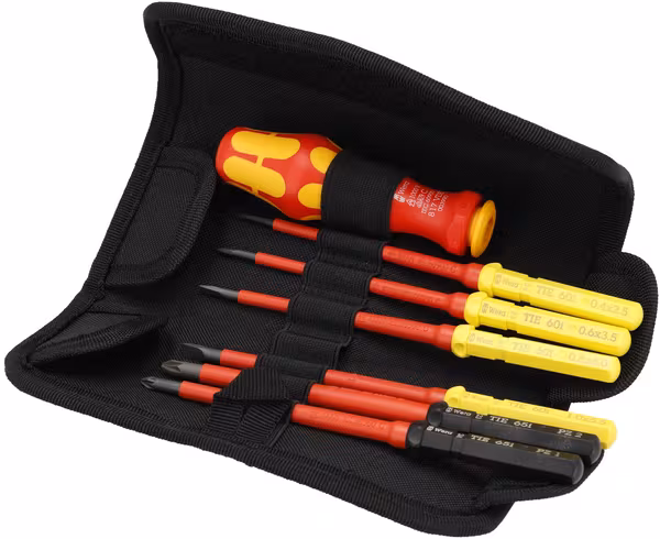 Jeu de tournevis compacts VDE 7 pcs · réf. 05006601001