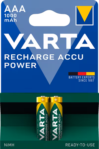 Pile rechargeable 1,2V AAA (x2) · réf. VT5703