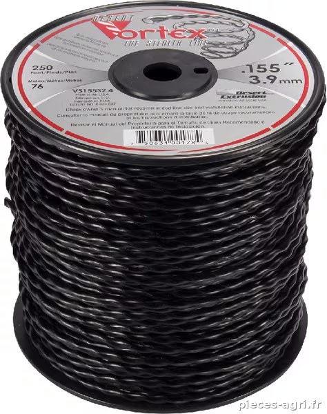 Fil nylon Vortex 3,9mm 76,2m · réf. NL3976VOR