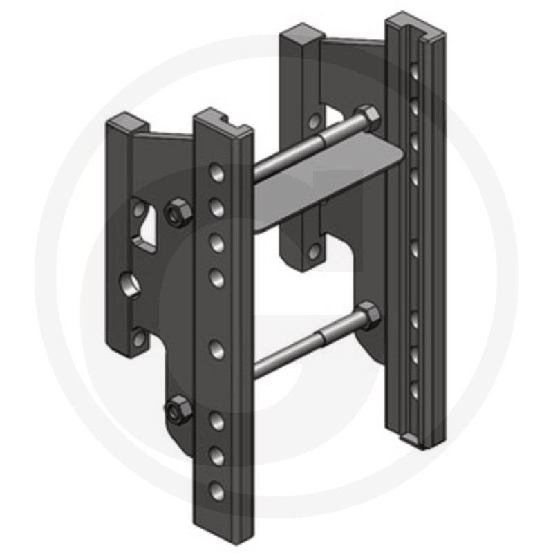 Scharmüller Support d'attelage avec glissières · réf. 77700152010