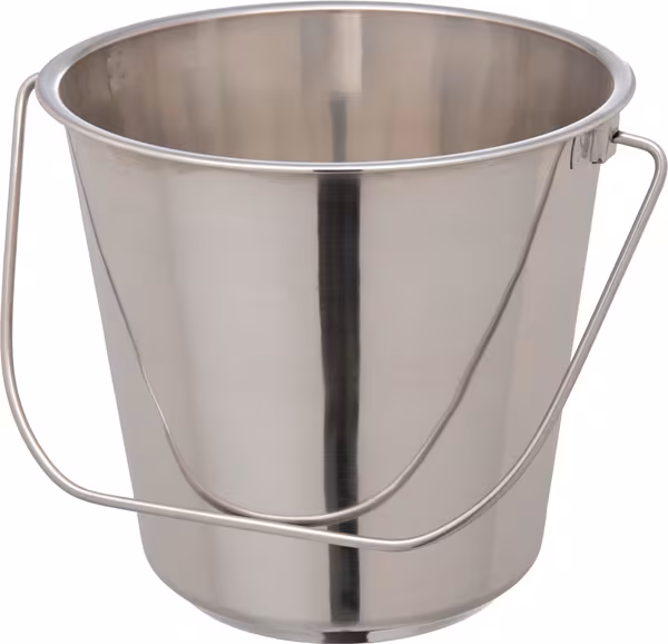 Seau acier inoxydable 8,5L · réf. TZ1131