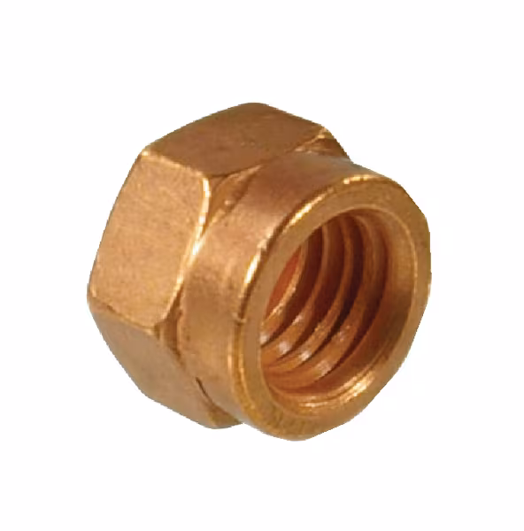 Écrou d'échappement M12x1.75 acier cuivré Kramp · réf. UM12