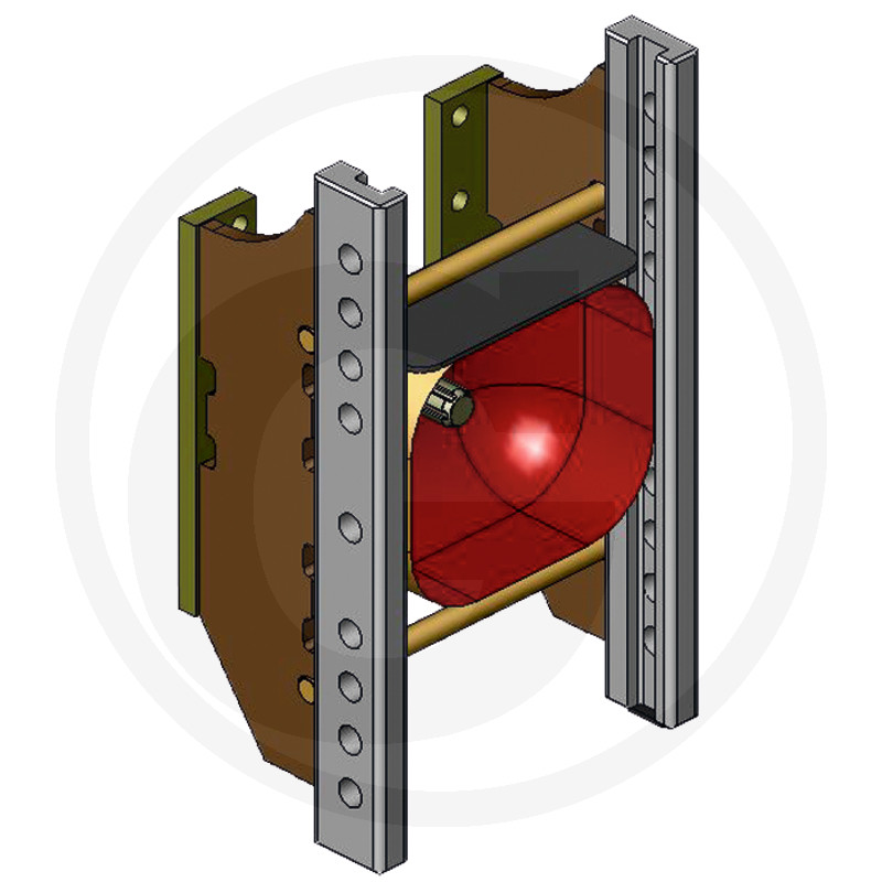 Scharmüller Support d'attelage avec glissières · réf. 77700289000