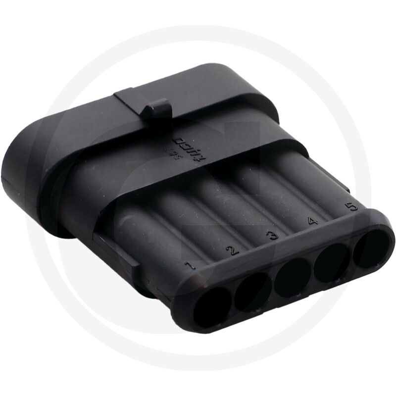 TREX.PARTS Boîtier de connecteur Superseal 5 pôles vue 3