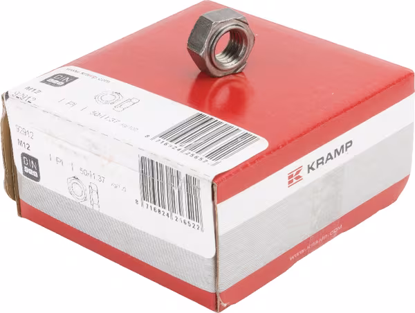 Écrou hexagonal à souder DIN929 M12x12 Acier classe 1.50 Kramp · réf. 92912P001