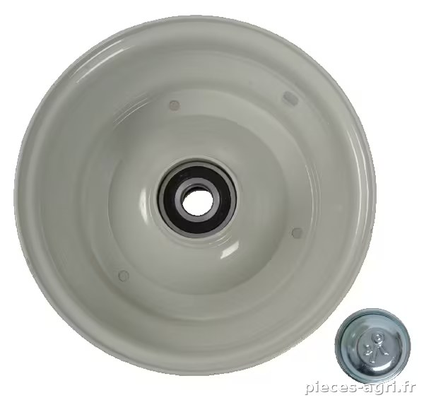 Jante avec roulement et bonnet vue 2