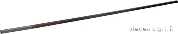 Tube profilé intérieur 00cGA, couleur citron, diamètre 31 x 23,5 x 3,4 mm, longueur : 1 400 · réf. 7502911400