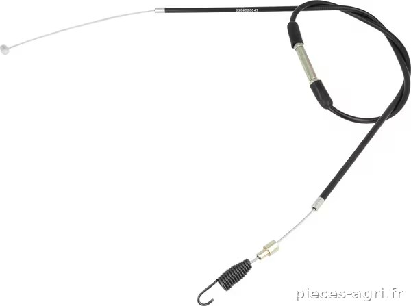 Câble d'embrayage longueur 932 mm course 294,5 mm · réf. 0308020043