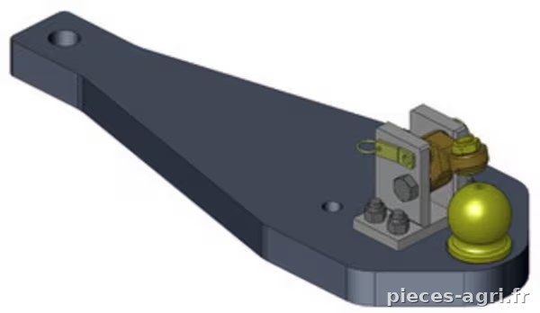 Plaque de support K80 Scharmüller · réf. 009604510A02