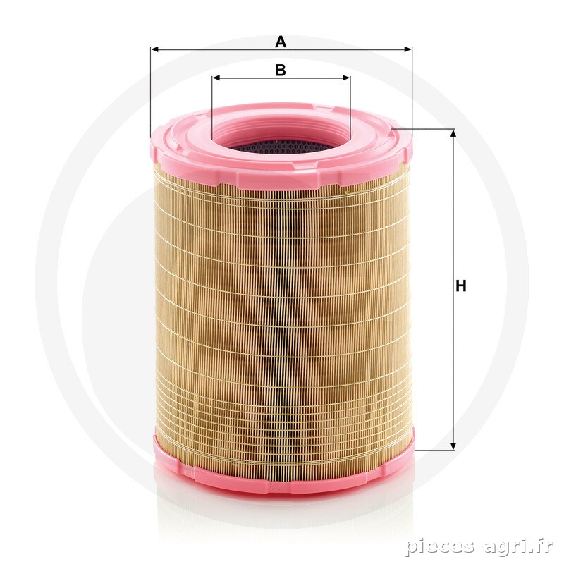 MANN FILTER Filtre à air vue 3