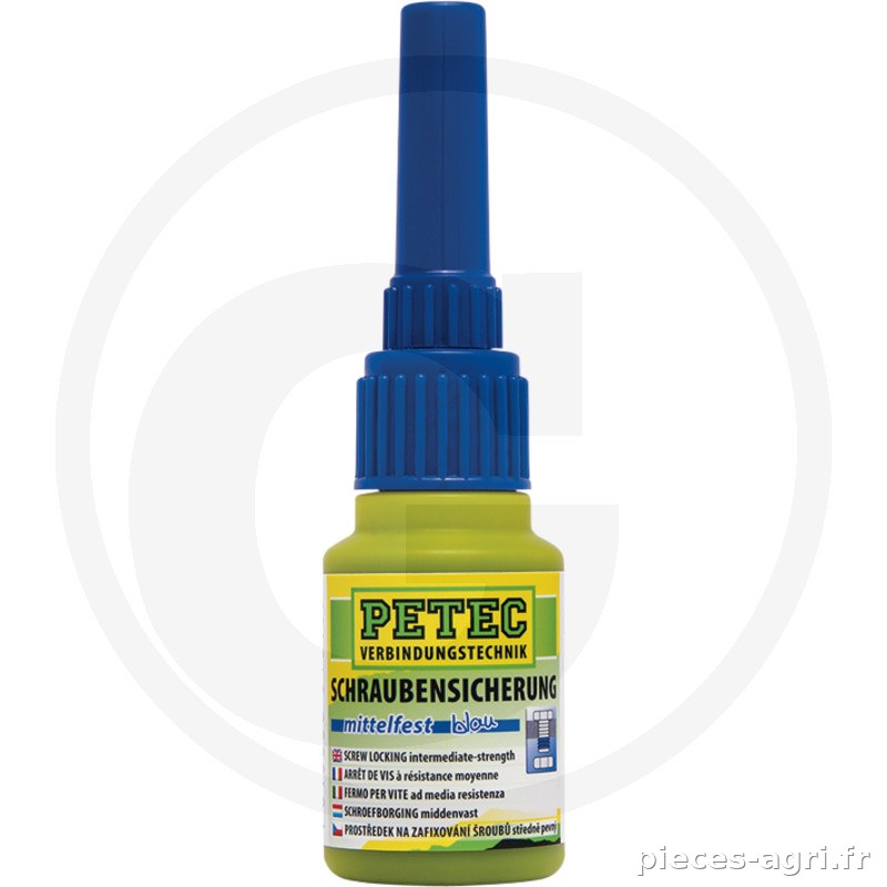 PETEC Verbindungstechnik Frein filet bleu, résistance moyenne · réf. 12044346