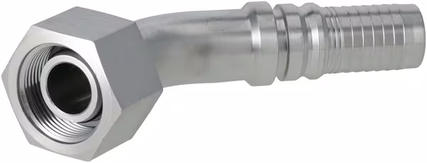 Raccord à sertir 4SH-DN25-25S-M36x2,0-45° · réf. DKOSH253645G2