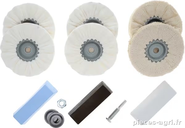 Kit de polissage, 10 pièces. · réf. 8603600010