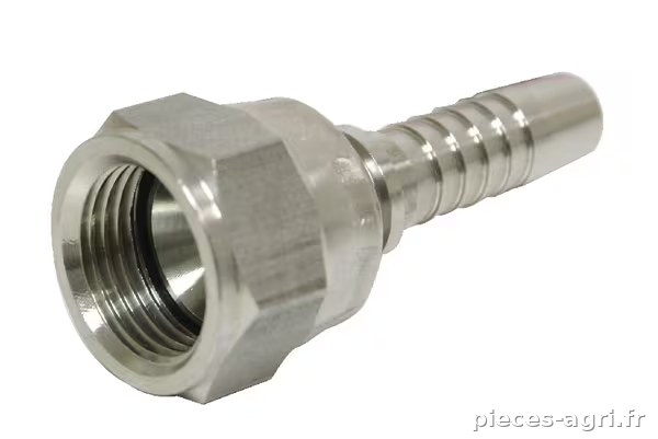 Raccord à sertir DN10-9/16-UNF inox · réf. PA109RVS
