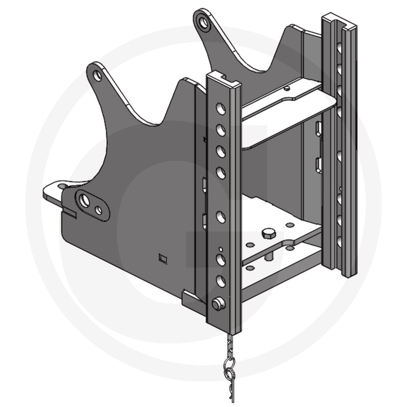 Scharmüller Support d'attelage avec glissières · réf. 77700345010A23
