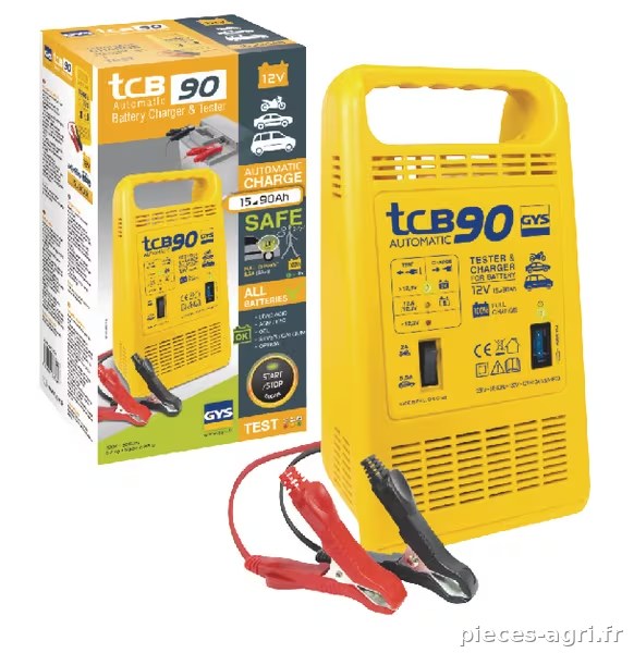 Chargeur batterie TCB 90 auto · réf. 023260GYS