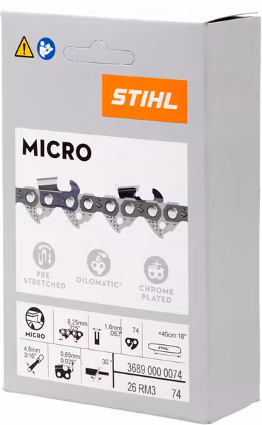 Chaîne 26 RM3 Rapid Micro · réf. 36890000074