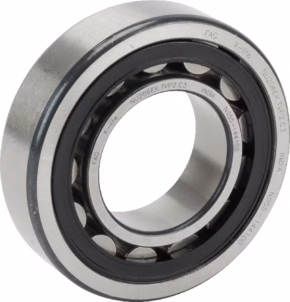 Roulement à rouleaux cylindriques 30x62x16mm INA/FAG · réf. NU206EXLKTVP2C3