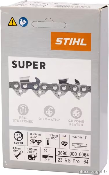 Chaîne 23 RS Pro Rapid Super · réf. 36900000064