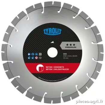 Disque de coupe DCC Premium 300x20 mm · réf. 34468735