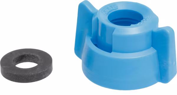 Ecrou de buse FloodJet bleu · réf. 40290804P025