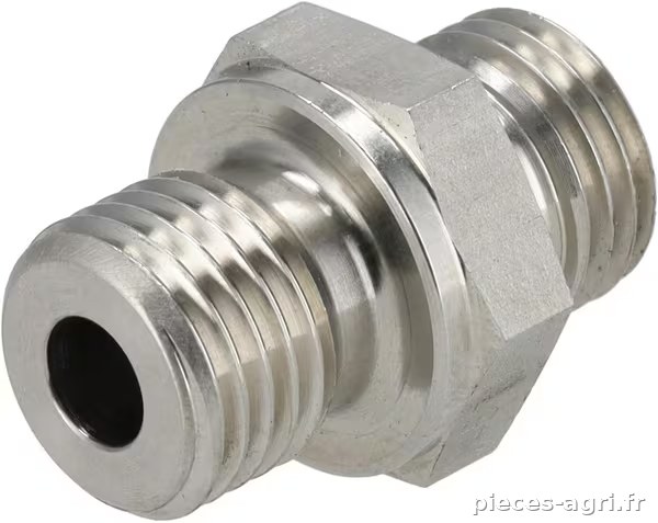 Raccord à filetage mâle 8L x M14 SS · réf. GES8LM14SS