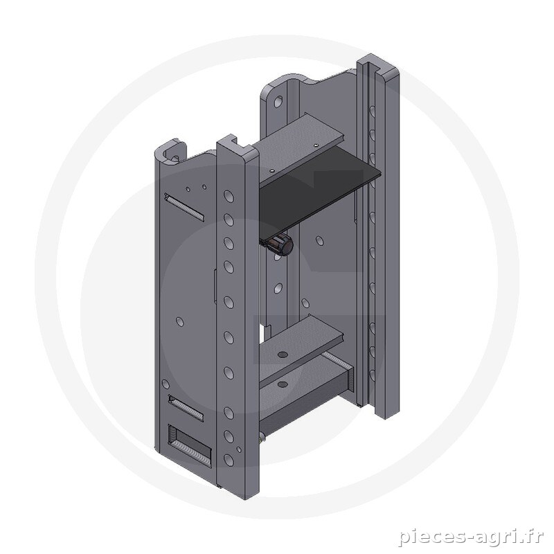 Walterscheid Support d'attelage avec glissières · réf. 770KU369L
