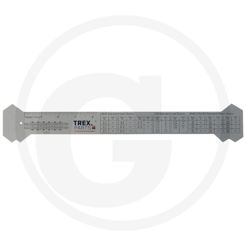 TREX.PARTS Règle d’usure pour chaines d’élévateurs vue 2