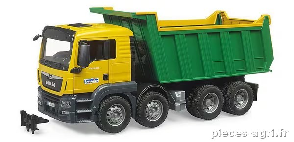 Camion-benne MAN TGS · réf. U03766