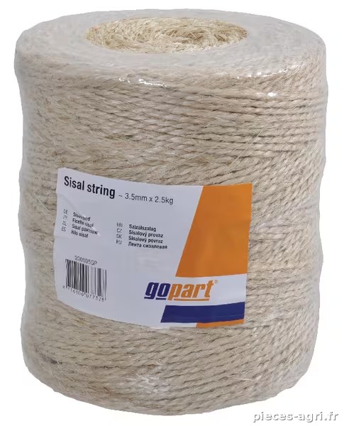 Corde de sisal env. 3.5x500mm · réf. 200005GP