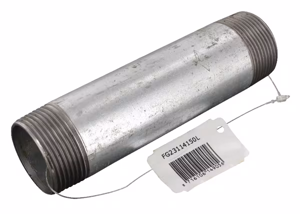 Embout zingué 1 1/4"x150 mm · réf. FG23114150L