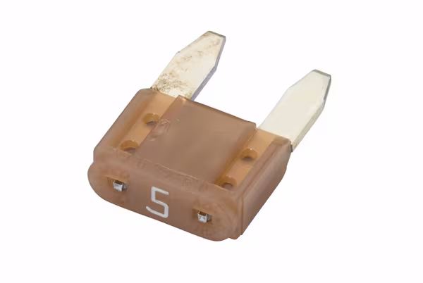 Fusible lame mini 5A longueur 10,9mm beige pack 50x Hella · réf. 8JS728596131