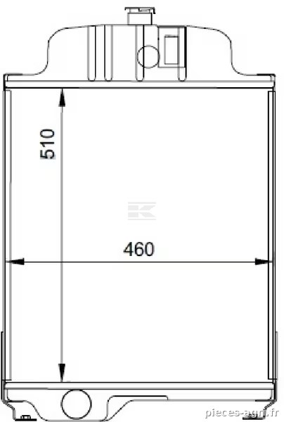 Radiateur vue 3