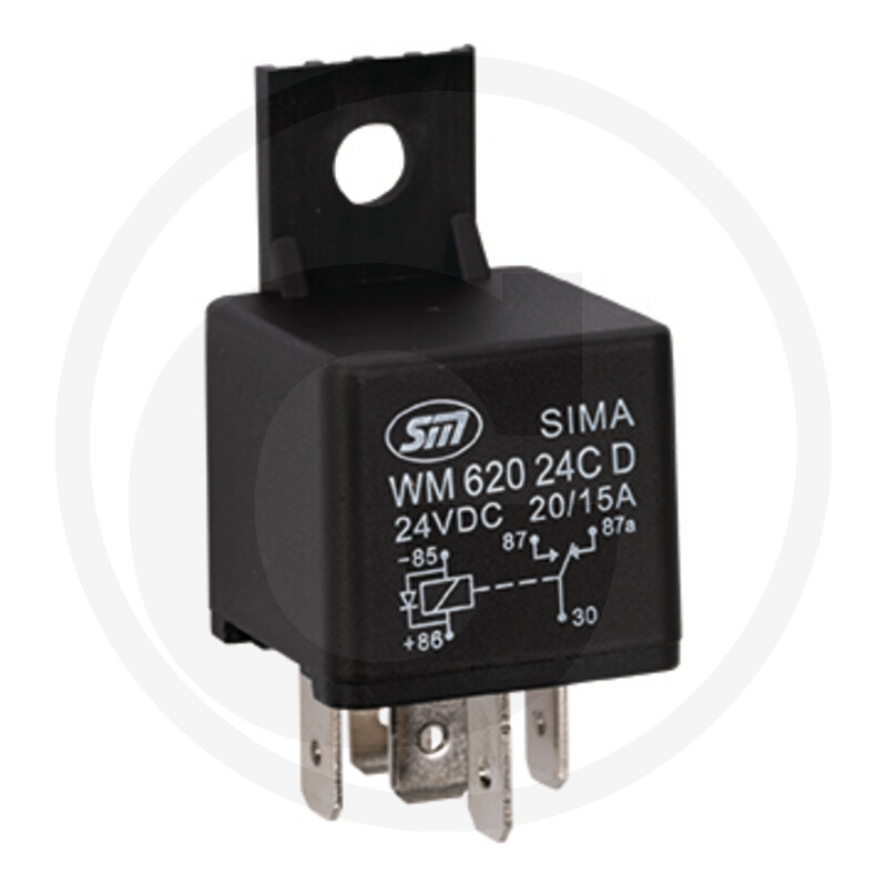 TREX.PARTS Relais miniature avec diode et support vue 2