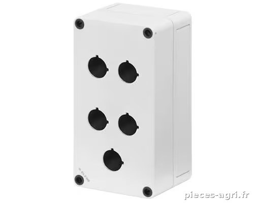 Boîtier touch. 5 hl 22 mm H=81 mm · réf. 080CS09188P5C