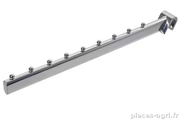 Broche chromée 40 pour rail · réf. 54602040