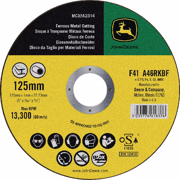 Disque de coupe · réf. MCXFA2300
