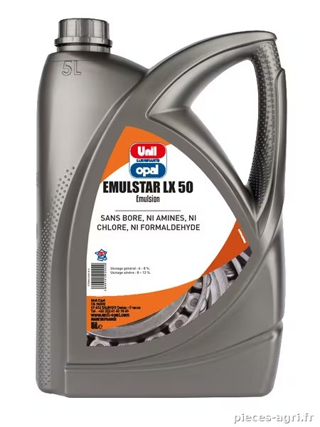 Huile miscible EMULSTAR LX50, 5 Ltr · réf. SP192002UO