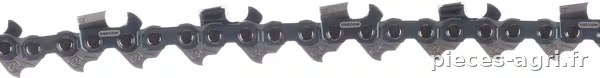 Chaîne de tronçonneuse 3/8" 1,5mm 56 DL dent à angle droit Oregon · réf. 73EXL056E