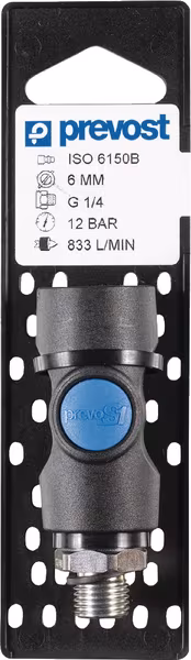 Raccord rap. sécu mâle BSP3/8" · réf. ISI061152P001