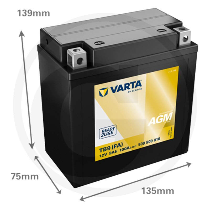 Varta Powersports AGM · réf. 19410260