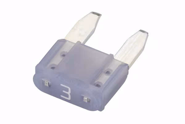 Fusible lame mini 3A longueur 19mm violet Hella · réf. 8JS728596881