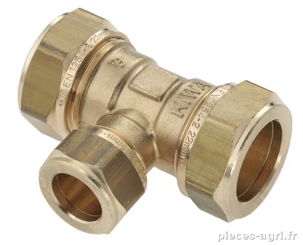 Té réduit 22x15x22mm · réf. 82505