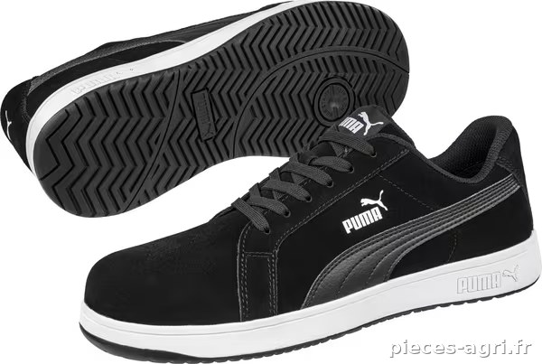 Iconic daim noir bas 41 · réf. 64001041